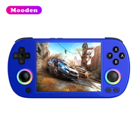 Console de jeu portable Mooden RG40XX H, écran 4,0 pouces, 64 Go, WiFi 5G, Bluetooth, sortie TV HD, éclairage RVB, console de jeu rétro