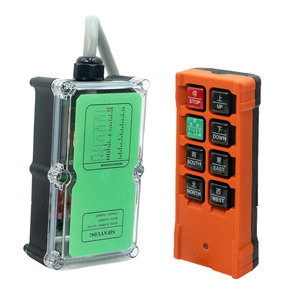 Nuevo diseño Anti-rolling 6 botones de una sola velocidad máquina de elevación Control remoto de radio industrial - Product Image 3