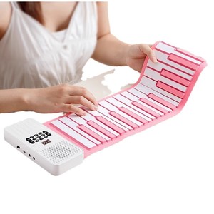 Piano électronique portable à 88 touches, clavier pliable intelligent pour débutants, utilisation domestique, avec alimentation par batterie USB, prise jack 3.5mm - Product Image 5