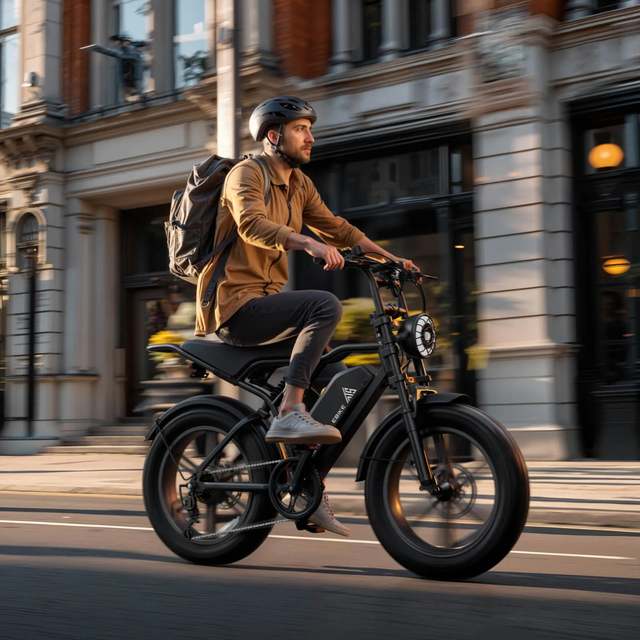 48v 15ah 20ah 25km/h Electric Bike 250w 20inch Fat Tire E-bike 250w Electric Bicycle Steel EU Warehouse Adult Fatbike