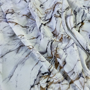 Thực Tế Satin In Nhiều Màu Ren Dệt May Vải Để Bán - Product Image 3