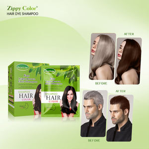 ครีม<span class=keywords><strong>ย้อม</strong></span><span class=keywords><strong>ผม</strong></span>ถาวรสีน้ำตาลอ่อนผสมน้ำมันอาร์แกนและน้ำมันมะกอก ปราศจากแอมโมเนีย ติดทนนาน ปิดผมขาว เกรดเครื่องสำอาง 25 มล. - Product Image 1