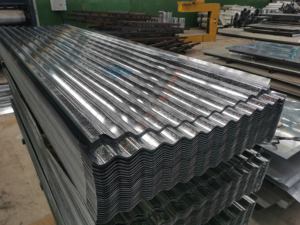 Tôle de Toiture Ondulée en Acier Galvanisé / Galvalume PPGI PPGL 0.12-1.2mm pour la <span class=keywords><strong>Construction</strong></span> de Villas et d'Entrepôts - Product Image 1