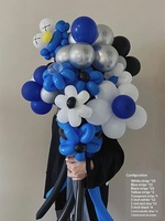 2026 Neue DIY Bunte Latex-Gänseblümchen-Ballonblumen-Bouquets im Ins-Stil für Outdoor-Picknicks, Neujahr, Foto-Requisiten und Dekorationsszenen
