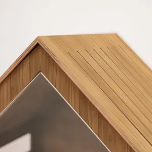 <span class=keywords><strong>Maison</strong></span> de luxe en bois massif pour animaux de compagnie cages d'intérieur pour animaux de compagnie maisons avec porte en acrylique chat chien animaux maisons pour animaux de compagnie à <span class=keywords><strong>vendre</strong></span> - Product Image 3