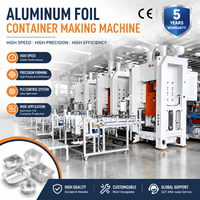 Máquina de Fabricação Automática de Recipientes de Alumínio para Alimentos com Garantia de 5 Anos