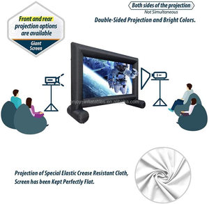 Pantalla de Cine Inflable Gigante para Proyector para Exteriores, Hogar y Jardín - Product Image 5