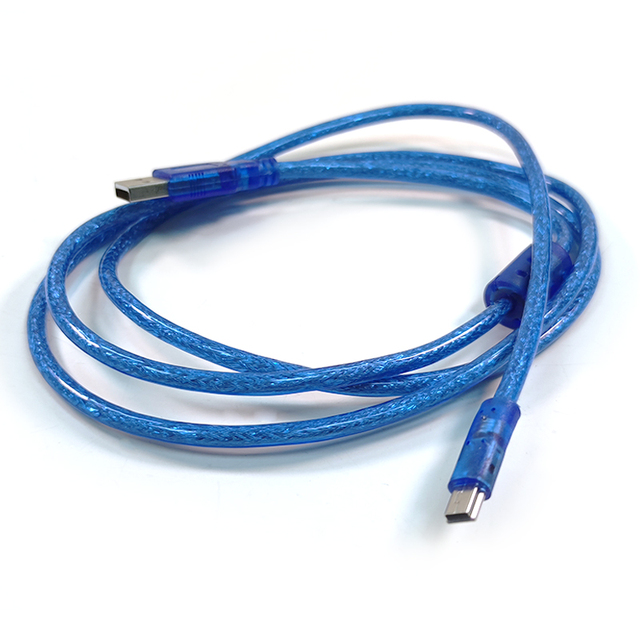 Manufacturer Wholesale Mini 5pin T-Type Port Adapter Cable USB Data Cable for Computer Use PVC Material USB Flash Drives