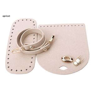 Kit de sac à main moderne en cuir PU DIY - Cadeau promotionnel de la marque HR avec impression en relief, design portable, sangle personnalisable - Product Image 2