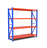 Étagère à fils d'acier à 4 niveaux et rayonnage à navette JZA, capacité de charge de 200 kg, résistant aux intempéries, antirouille, durable, pour stockage en entrepôt
