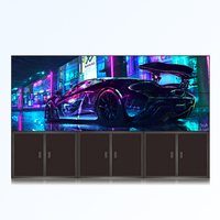Video Wall LCD Samsung de 46 Pulgadas sin Bordes, Pantalla LCD 4x2, Controlador de Video Wall 4x4
