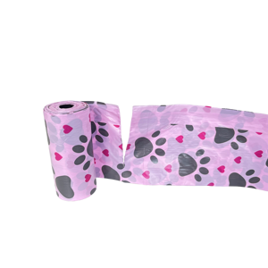 Distributeur de sacs à déjections canines écologique de luxe, style plastique simple, avec étui pour 20 sacs, style dessin animé - Product Image 2