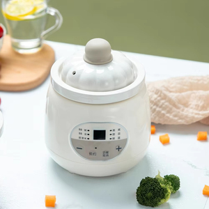 mcdou Produits pour bébés : Mijoteuse électrique multifonction avec revêtement céramique, pour bouillie, soupe, ragoût de nid d'oiseau et cuiseur vapeur - Product Image 5