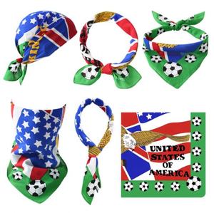 Pañuelo cuadrado personalizado de 22x22 pulgadas al por mayor, pañuelo de cabeza de algodón con estampado de Cachemira multifuncional para exteriores - Product Image 6