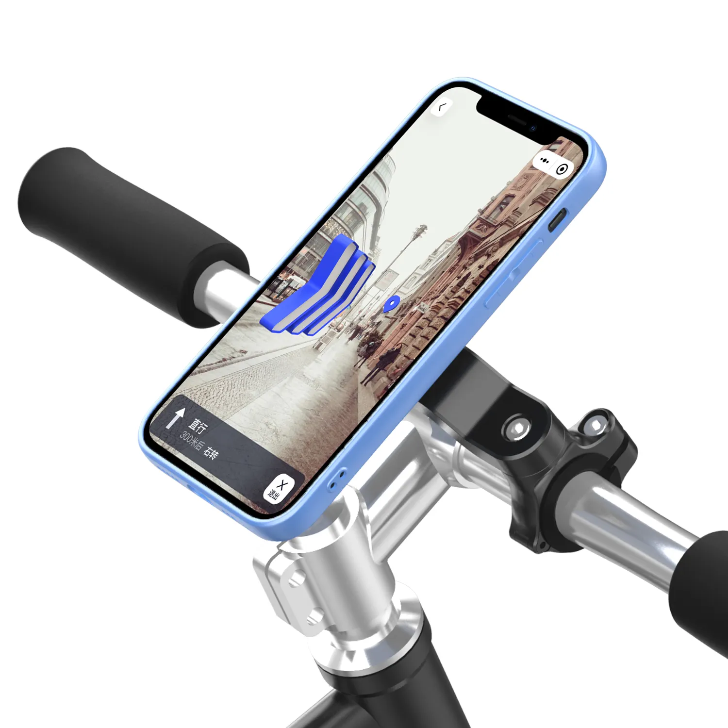 Detachable magnetic magnet cycling universal bicycle motorcycle handlebar black bicycle bike phone holder