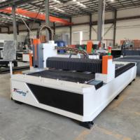 Machine de découpe laser à fibre CNC de table haute précision pour plaques métalliques, modèle 3015, avec moteur Raycus de haute qualité - Vente chaude