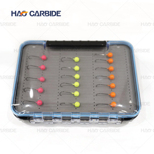 Boîte de pêche pêche à la mouche mouches humides nymphes kit de boîte d'assortiment fait à la main - Product Image 6