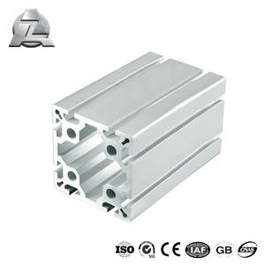 Profilé extrudeuse en aluminium, 100x100, argent anodisé, 10 pcs - Product Image 4