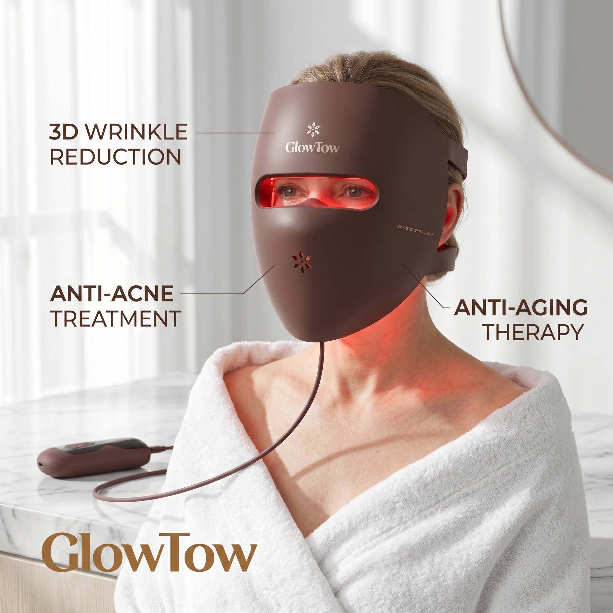 Masque facial 3D de type 2