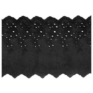 Fita de Renda Premium em Algodão com Bordado em Cores Múltiplas para Decoração de Roupas, Calçados e Bolsas - Product Image 5