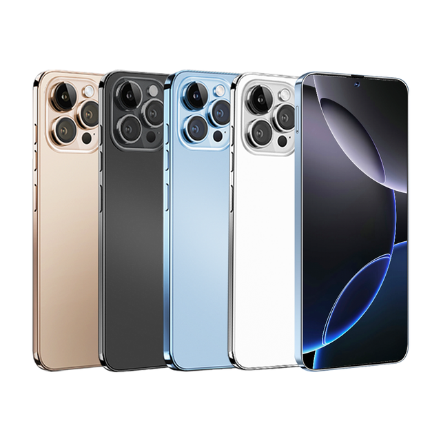 2026 Used 16 Pro Max Wholesale Original Unlocked 5G Smartphone HD Display 6.7" 144Hz 108MP Camera Deca Core Processor 16GB RAM