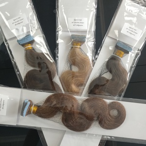 Extensiones de cabello humano virgen de alta calidad Jasminebeauty, con cinta adhesiva doble, extensiones de cabello ruso con cinta adhesiva. - Product Image 5