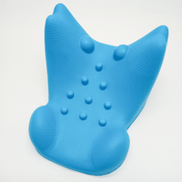 Appareil de traction cervicale portable, étireur de cou et d'épaules, correcteur de posture, coussin de massage de la colonne vertébrale pour soulager la douleur