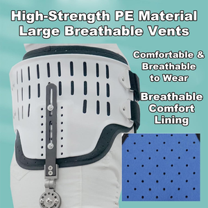 <span class=keywords><strong>Orthèse</strong></span> de jambe HKAFO bilatérale avec articulations de hanche, genou et cheville réglables multi-angles pour un soutien de stabilité complet - Product Image 3