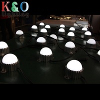 DMX Control Exterior IP65 RGBW Led Pixel Point Luces Navidad Vacaciones Cambiable Emitido Color