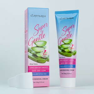 Crema Depilatoria Natural, Suave e Indolora para Manos, Cuerpo, Axilas, Crema Depilatoria Segura para Hombres y Mujeres - Product Image 1