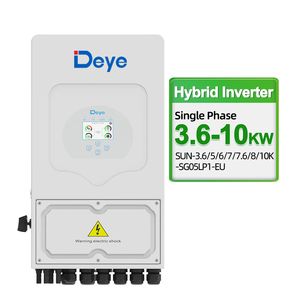 Inversor Híbrido Monofásico Deye SUN-6K-SG05LP1-EU de 6KW <span class=keywords><strong>100</strong></span>% Conectado a la Red Europea para Sistemas de Energía Solar Residenciales - Product Image 1