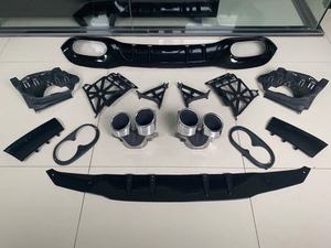 Difusor trasero de venta directa de fábrica con punta de escape para Mercedes Benz A45s AMG Sedan A CLASS W177 - Product Image 2