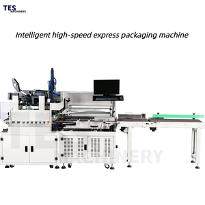 <span class=keywords><strong>Machine</strong></span> d'emballage de colisage express pour la logistique, <span class=keywords><strong>machine</strong></span> d'étiquetage, d'emballage et de scellage de film poly pour l'exécution des commandes en ligne - Product Image 2