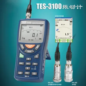 Taishi TES-<b>3100</b> High Accuracy Digital Vibration Meter Speed Acceleration Displacement Frequency Tester - Product Image 1