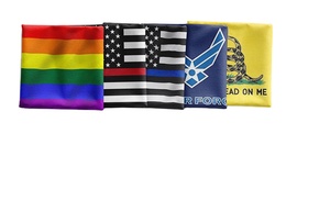 ไม่มีขั้นต่ำในการสั่งซื้อ ผ้าโพลีเอสเตอร์ 100% กันน้ำ ธงแขวนผนังสำหรับแคมเปญ ราคาถูก ธงรัฐา "รัก"  ออกแบบลายตามสั่ง ขนาด 3*5 ฟุต - Product Image 6