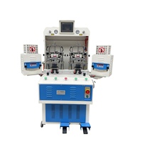 Machine de pose de bout de chaussure à double froid et double chaud haute efficacité pour la production de chaussures de sport - Prix des machines de fabrication de chaussures