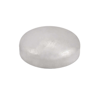 Capuchon d'extrémité de tuyau en acier au carbone industriel durable à tête ronde personnalisée, avec fond de réservoir bombé et traitement de surface par peinture