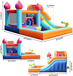 Không Gian Phi Hành Gia Chủ Đề Air Blowing Fun City Inflatable <span class=keywords><strong>Castle</strong></span> Thuê Jumping <span class=keywords><strong>Castle</strong></span> Lâu Đài <span class=keywords><strong>Bouncy</strong></span> Với Sea Balls - Product Image 2