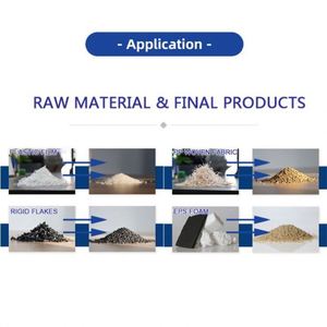 PLC 모터 엔진이 장착된 폴리타임 PP PET PE PPR LDPE 플라스틱 과립기 재활용 생산 라인용 - Product Image 3