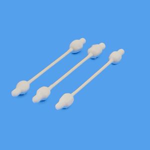 Soins biologiques pour bébés Qtips Paper Stick Cleaning Giant Swabs Thick Cotton Bud Safety Ear Buds Double Gourd Head 110 pcs/box - Product Image 1