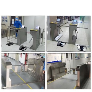 Puerta Batiente para Cuarto Limpio, Sistema de Control de Acceso Peatonal Unidireccional, Acero Inoxidable 304, Motor sin Escobillas, Uso en Fábrica/Taller - Product Image 5