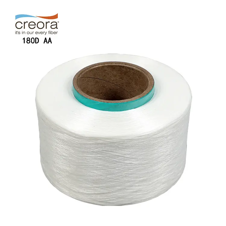 factory cheap price HYOSUNG high elastic lycra thread creora 180D AA grade type c100 bright bare spandex yarn