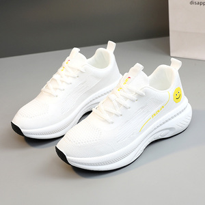 Nouvelles chaussures pour femmes, chaussures en mesh tendance, respirantes, à semelle épaisse, polyvalentes, chaussures de sport en mesh pour étudiants - Product Image 5
