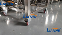 Homogénéisateur de détergent personnalisé avec chauffage, réservoir de mélange de produits liquides quotidiens, équipement d'homogénéisation pour shampoing et gel
