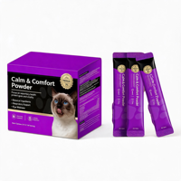 Poudre Calmante et Confortante pour Chat avec Ingrédients Botaniques pour le Soutien Respiratoire et la Santé Oculaire – Sachet Premium 2% en Stick
