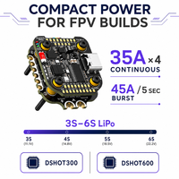 Contrôleur de vol FPV SpeedyBee F405 Mini BLS 35A 20x20 avec ESC 4-en-1 BLHeli_S 3-6S pour drone de course