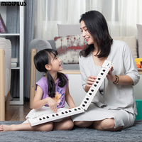 MIDIPLUS Folding Piano 49 Foldable Midi Keyboard Instruments 49 Keys Folding Electronic Keyboard Electric Digital Music Piano