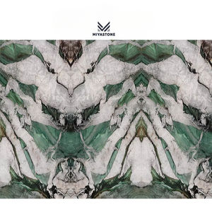 Dalle chaude en gros transmettant la lumière dalles de marbre vert en pierre de luxe - Product Image 3