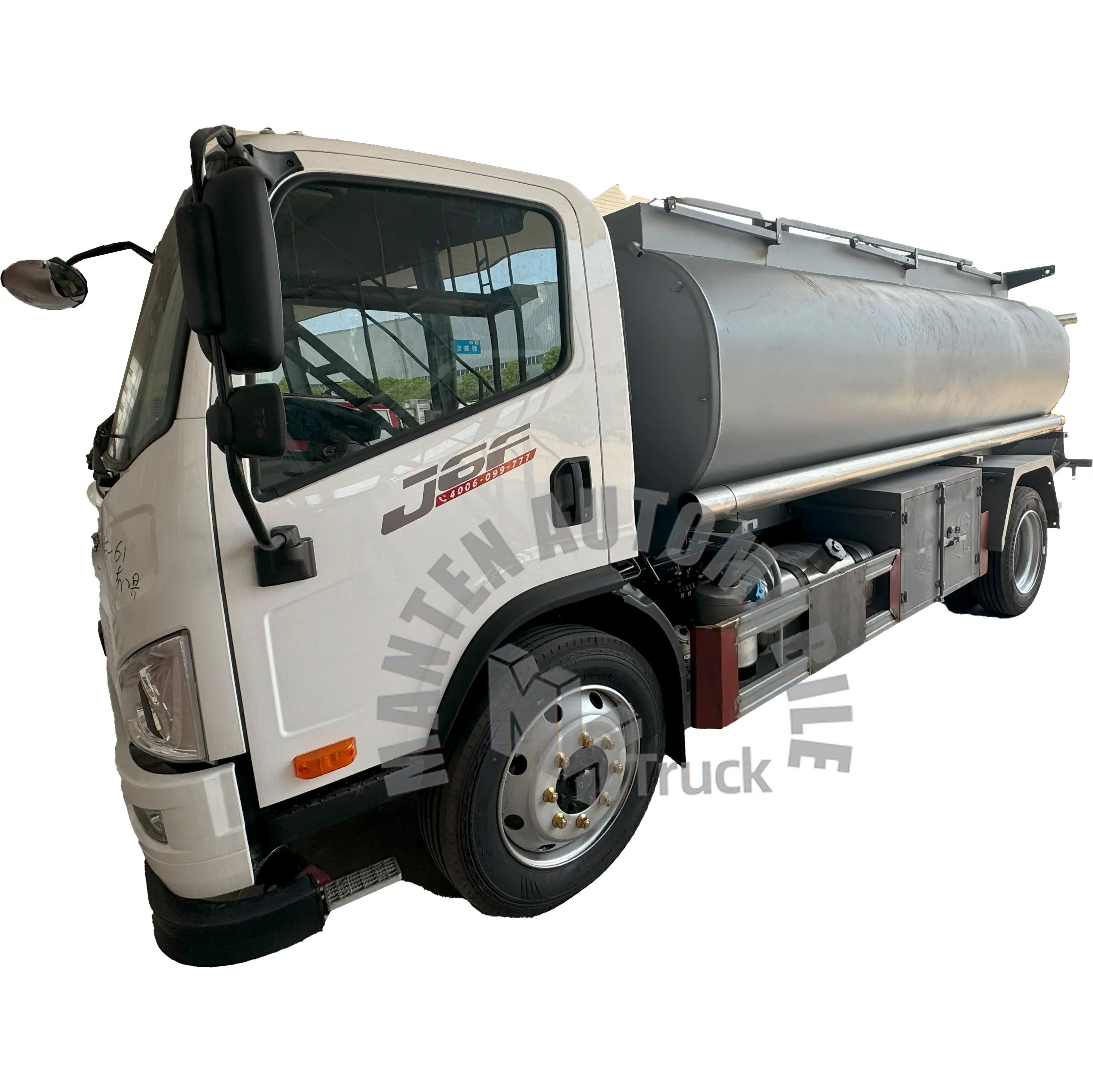Gebraucht FAW 15 m3 Treibstoff-Tankwagen Lkw 4 × 2 6-Rad Öl-Tanker Benzin-Benzintank Aluminiumlegierung