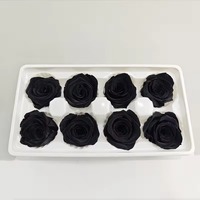 Eeuwige Leven Vierkante Bloemen Geschenkdoos Onsterfelijke Roos Gedroogde Kunstmatige Ge conserveerde Bloemen Bloemhoofd Valentijnsdag Afstuderen